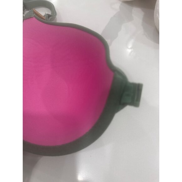 Green Push-Up Bra Adjustable Straps Lightly Padded Underwire Support Size 32DD - Picture 5 of 7
